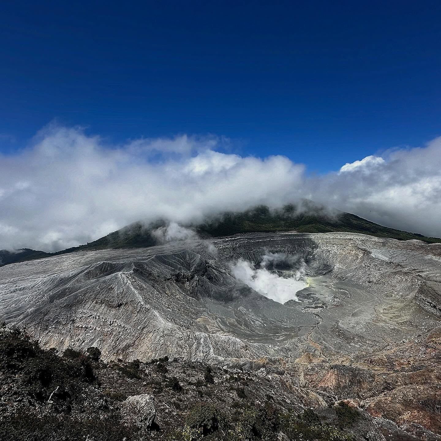 Poas Volcano view