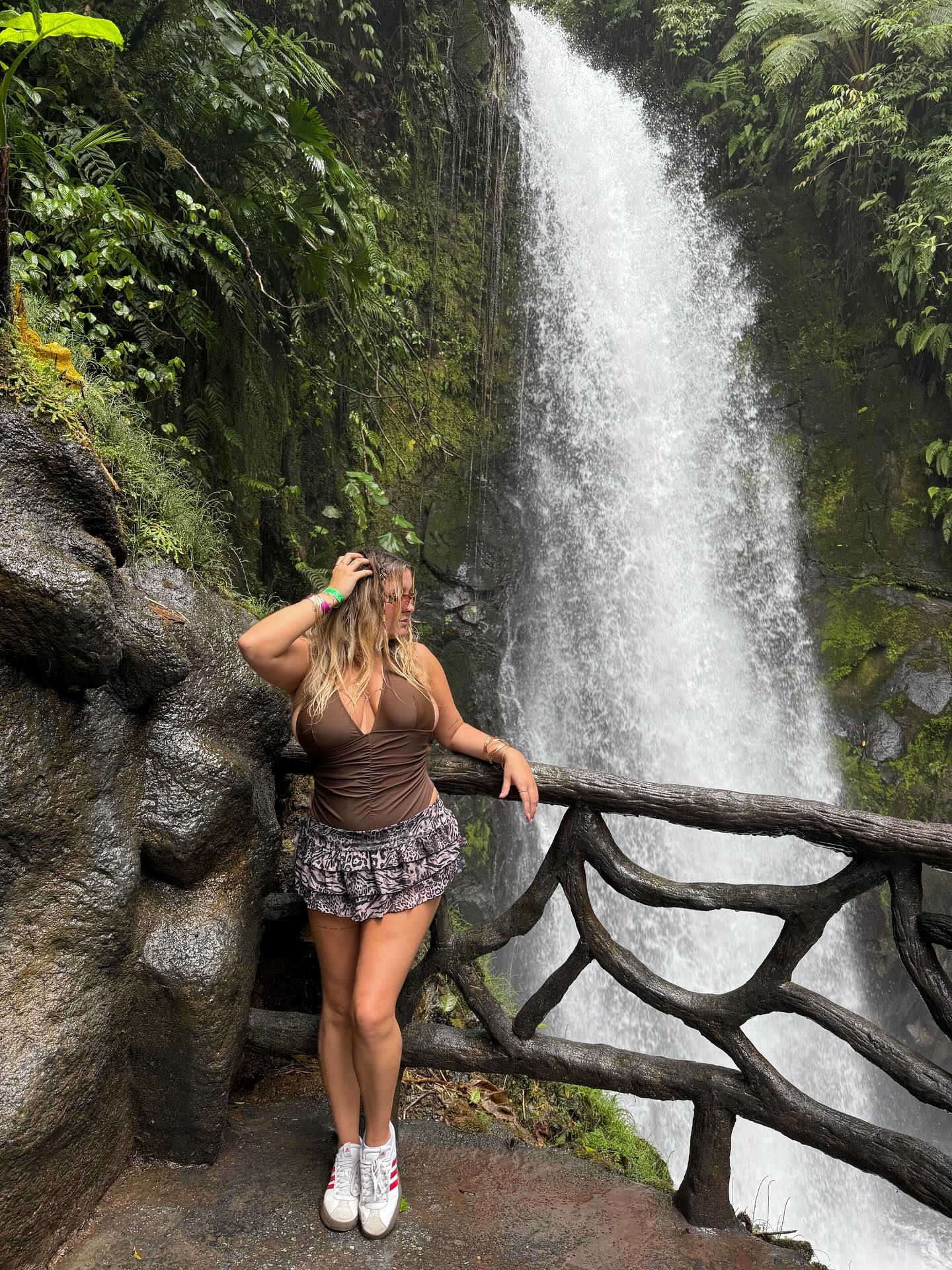 Poas Volcano tour visitor photo