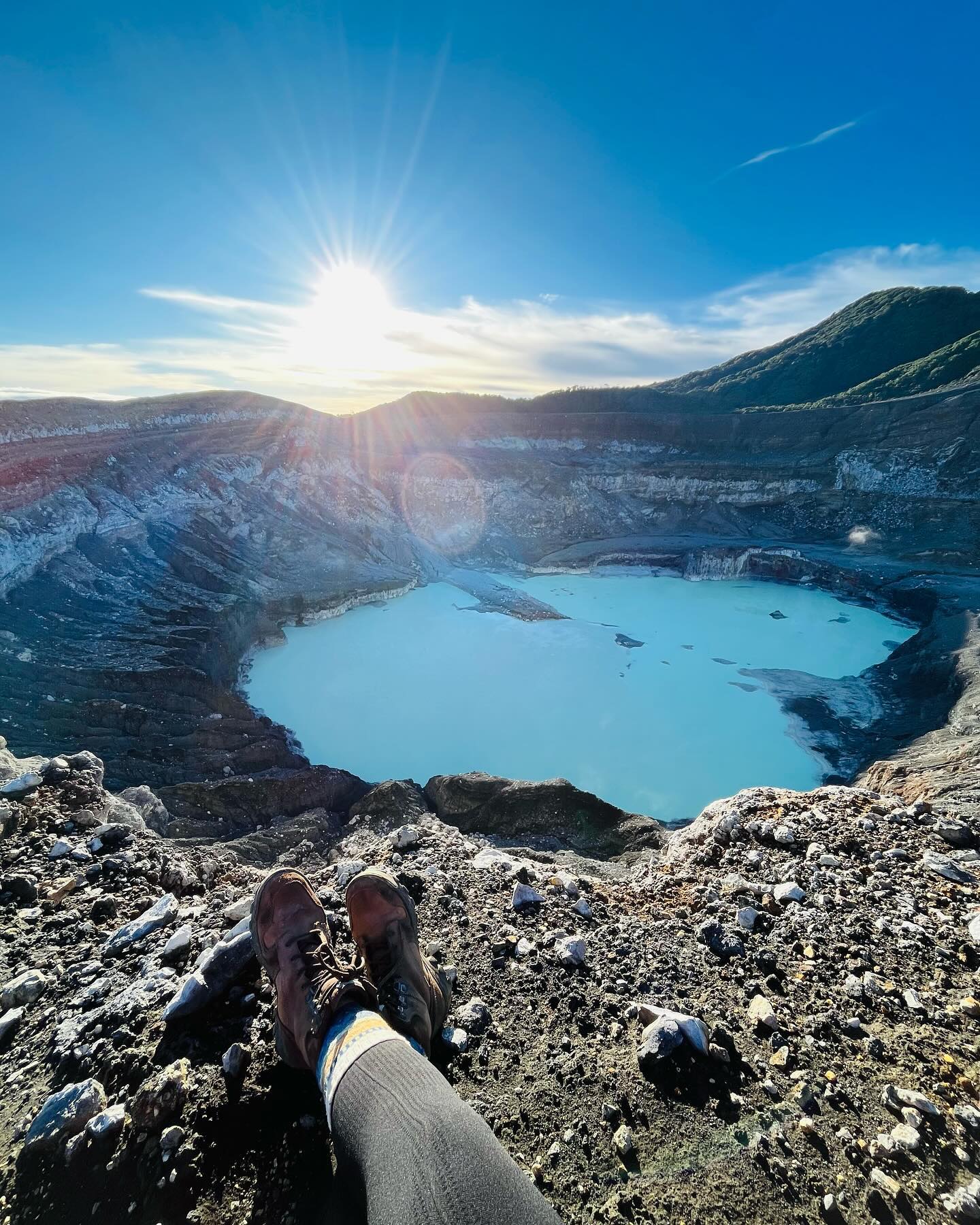 Poas Volcano tour visitor photo