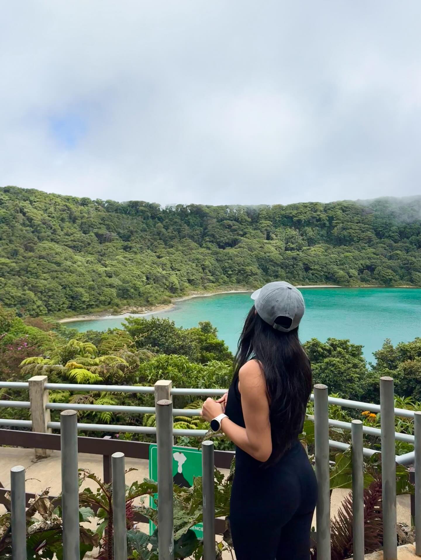 Poas Volcano tour visitor photo